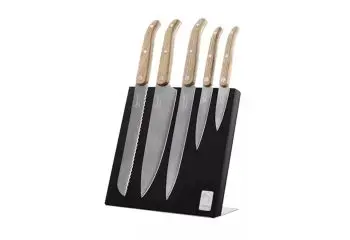 STYLE DE VIE INNOVATION LINE KOKSMESSENSET EIKEN OP MAGNETISCH MESSENBLOK bij Kookshop de Pepermolen