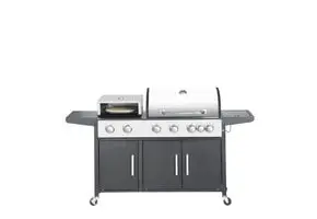SUMM BBQ Salvatore Combi barbecue - met pizzaoven bij BBQtime.nl