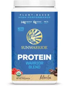 Sunwarrior - Warrior Blend Proteine - Mocca - 750 g - BIO bij Plent