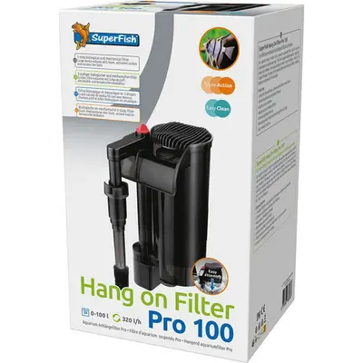 Superfish Hang-on Filter Pro 100 bij Aquariumplantenshop