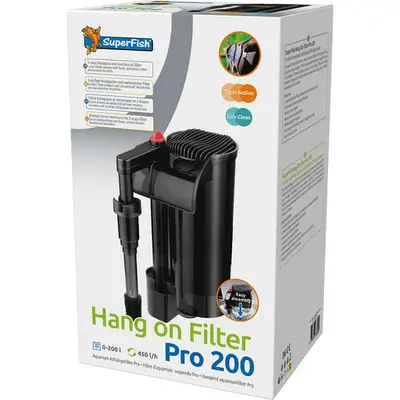 Superfish Hang-on Filter Pro 200 bij Aquariumplantenshop