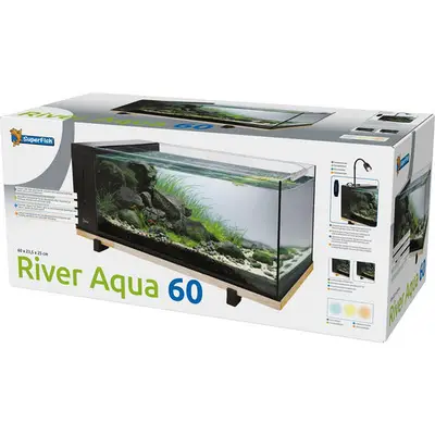 SuperFish River Aquarium 60 bij Aquariumplantenshop