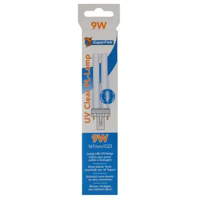 SuperFish UV Clear PL-Lamp 9W bij Junai