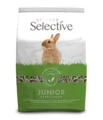 Supreme science selective rabbit junior konijnenvoer 1.5 kg bij Petfooddiscount