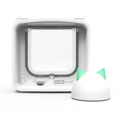 Sureflap Microchip Connect Kattenluik Set met Microchip Kattenluik & Hub bij Zooplus
