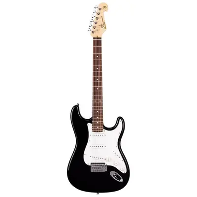 SX ED1/BK elektrische gitaar met 3 single coil elementen en vintage tremolo bij Westerhaven Muziek (Groningen)