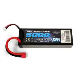 T2M LiPo Accu 5000Mah 7,6Volt -T1350002C bij Bliek Modelbouw