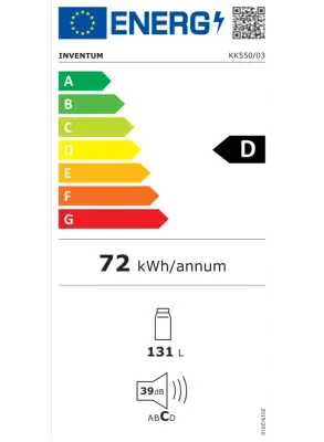 Tafelmodel koelkast Inventum KK550 bij Witgoed Service C.C.