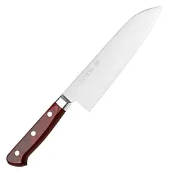 Takamura Migaki R2 Santoku 17 cm bij Meesterslijpers
