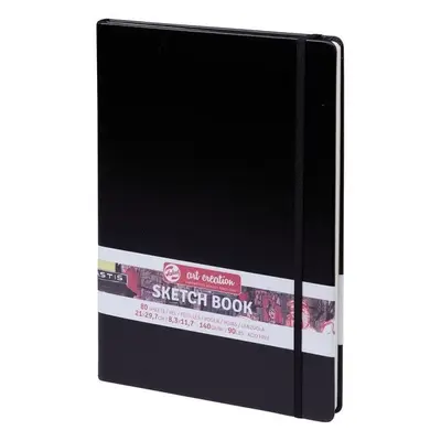 Talens Art Creation • Schetsboek Zwart 21x29,7cm bij Scraphut