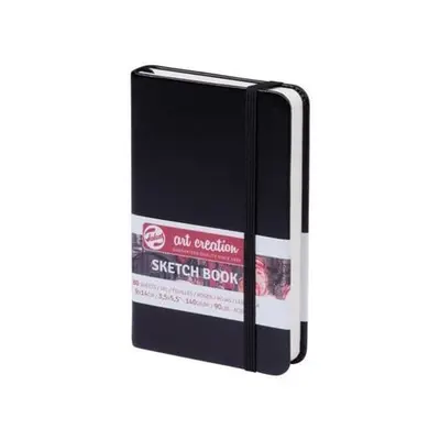 Talens Art Creation Schetsboek Zwart 9 x 14 cm 140 Grams bij Art en Hobby