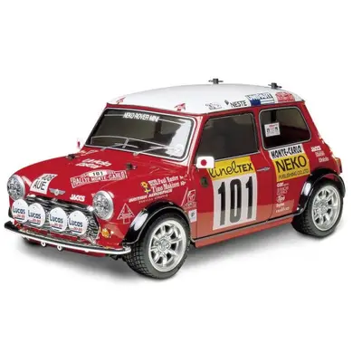 Tamiya 58483 Mini Cooper Monte Carlo ’94 M-05 1:10 RC bouwpakket bij Verspaget Modelbouw