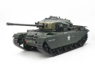 Tamiya RC Tank 1/16 Britse Strijdtank Centurion Mk.III Full Option Kit (Toemen Tamiya deal) bij Toemen Modelsport