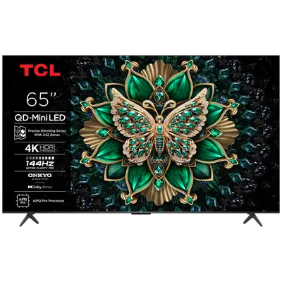 TCL 65C6K - Ultra HD 4K - Mini-led-tv - 65 inch - 2025 bij MediaMarkt