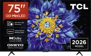 TCL 75QLED810L QD-Mini LED QLED 4K Smart TV (2026) bij EP (Electronic Partner)
