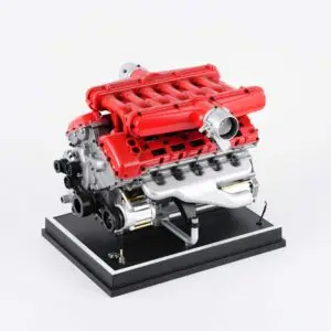 Teching V12 Engine DM109 – Metalen Modelbouw Kit. bij Toemen Modelsport