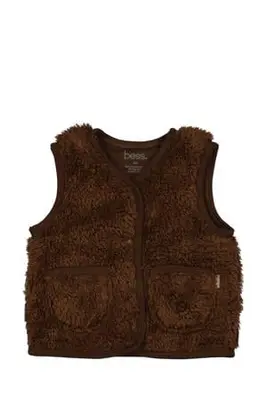 teddy bodywarmer bruin bij Wehkamp