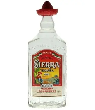 Tequila Sierra Silver 0,70 ltr 38% bij Whiskysite