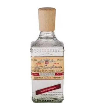 Tequila Tres Sombreros Blanco 0,70 ltr 38% bij Whiskysite