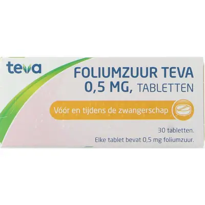Teva Foliumzuur 0.5 bij Vitatheek