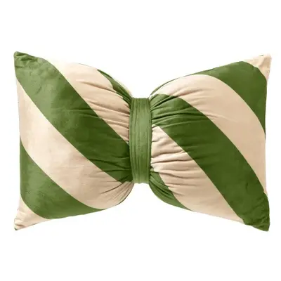 Textino sierkussen Jingle 30x50 bronze green bij Textielhuis
