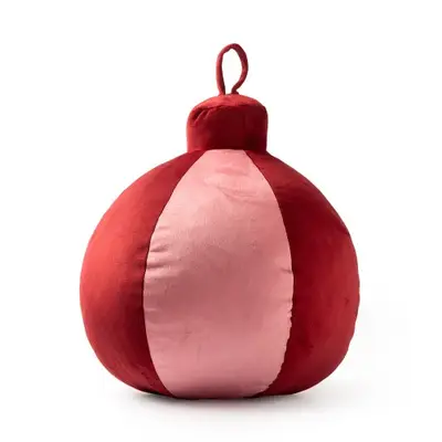 Textino sierkussen Jingle Bell 26x30 peony bij Textielhuis
