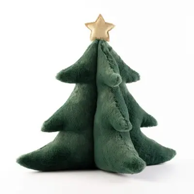 Textino sierkussen X-Mas Pine 40x40x50cm mountain view bij Textielhuis