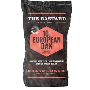 THE BASTARD Houtskool European Oak 10 KG bij De Tuinwinkel Online