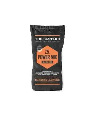 The Bastard | Power Mix houtskool 7,5 kg bij Rookplankje.nl