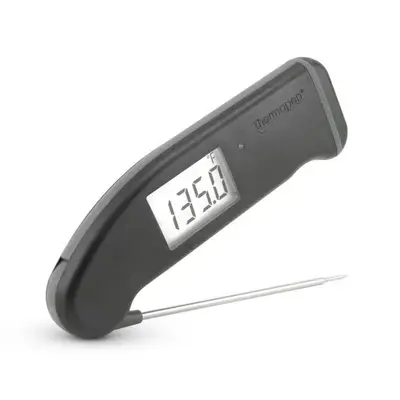 Thermapen One - zwart bij KamadoBBQ