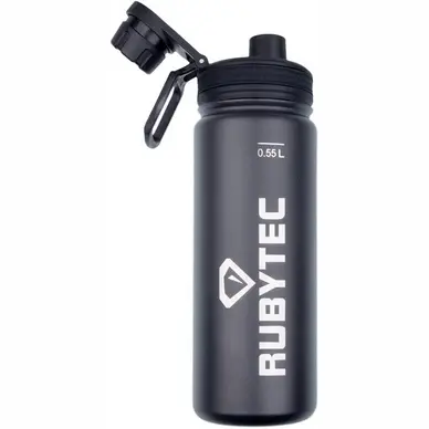 Thermosfles Rubytec Shira Vacuum Cool Black 0,55L bij Outdoorsupply