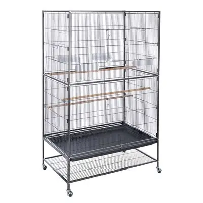 TIAKI Grand Espace Grote Vogelkooi L 90 x B 58,4 x H 152,4 cm bij Zooplus
