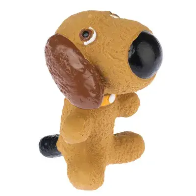 TIAKI hondenspeelgoed latex hondje L 5 x B 5 x H 8 cm bij Zooplus