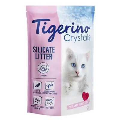 Tigerino Crystals Babypoedergeur - Klonterende Silicaat Kattenbakvulling 5 L bij Zooplus