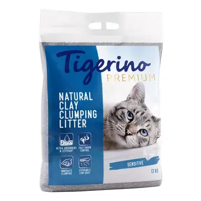 Tigerino Premium Kattenbakvulling - Sensitive (zonder parfum) 12 kg bij Bitiba