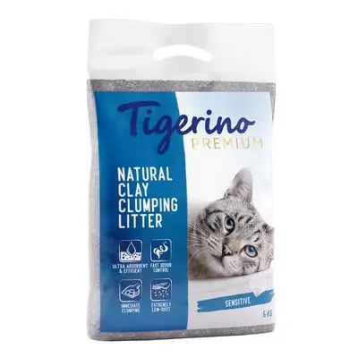 Tigerino Premium Kattenbakvulling - Sensitive (zonder parfum) 6 kg bij Bitiba