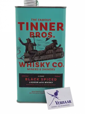 Tinner Bros Black Spiced Whisky likeur bij Whiskyshop.nl