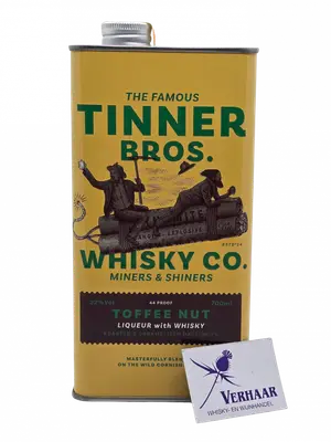 Tinner Bros Toffee Nut Whisky likeur bij Whiskyshop.nl