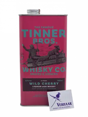 Tinner Bros Wild Cherry Whisky Likeur bij Whiskyshop.nl