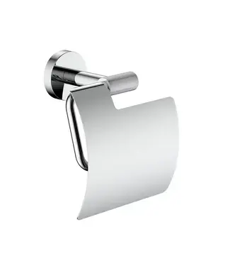 Toiletrolhouder met klep Grip Chroom bij Sani4Comfort