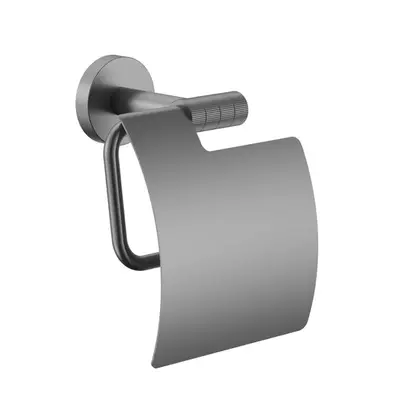Toiletrolhouder SaniSupreme Linea Gunmetal 16 X 11,7cm bij SaniSupreme