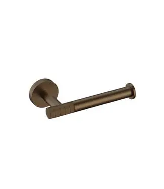 Toiletrolhouder Stria Mat Bruin Brons (PVD-gecoat) bij Sani4Comfort