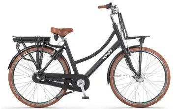 Tomos EB 15 - black matt - elektrische transportfiets bij Fietsoptimaal