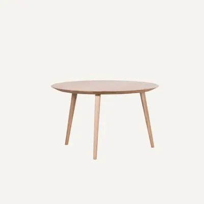 Tomrer Salontafel Rond | Eiken bij Sav & Okse