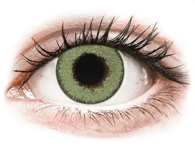 TopVue Daily Color - Green - daglenzen met sterkte (2 lenzen) bij Alensa