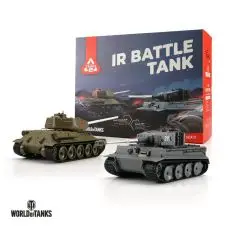 Torro World of Tanks 1/30 RC Tiger I + T-34/85 IR bij TopRC
