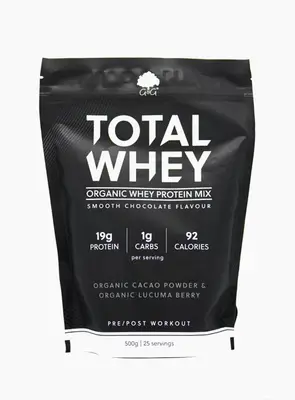 Total Whey Organic Protein Powder Chocolate (500 gram) bij Vitaminadviceshop