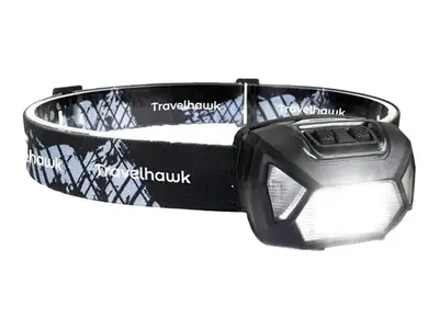 Travelhawk oplaadbare hoofdlamp - 2000 lumen bij Obelink