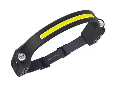 Travelhawk oplaadbare hoofdlamp - 350 lumen bij Obelink