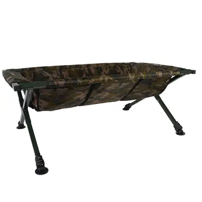 Traxis Camouflage - Cradle XXL - Onthaakmat - Opvouwbaar - Verstelbare poten bij Raven Hengelsport